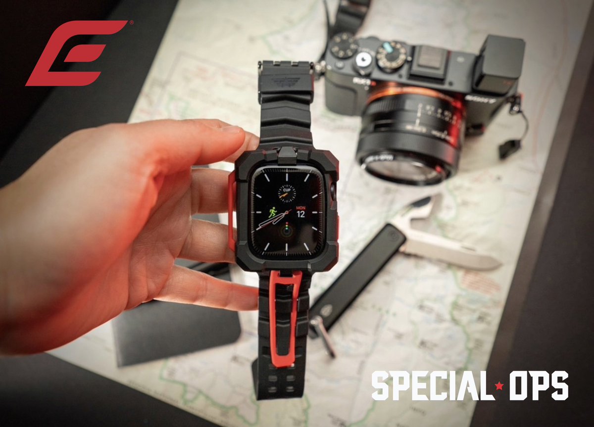 Strap in for adventure with the Special Ops Apple Watch Band by Element Case. This band isn't just a statement of style; it's a commitment to durability and functionality, designed to take on any challenge.
elementcase.com/product/specia…