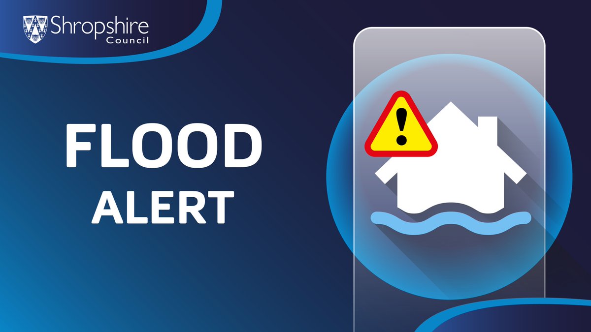 Our partners at the EA have issued a flood alert for the River Severn in Shropshire Levels are rising at the Crew Green gauge after heavy rainfall overnight More rain is possible in the next 48 hours and river levels are likely to remain high Follow @EnvAgency on X for info