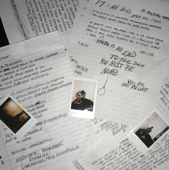 RileyTaugor's tweet photo. Describe “17” By XXXTentacion with one word. https://t.co/yeeYu9fpuj