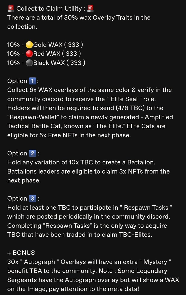 💥 Collect/Engage to Claim Utility 💥

<a href="/Tac_BattleCats/">Tactical Battle Cats - 🐾 DOGS coming soon</a> at a glance 🚀