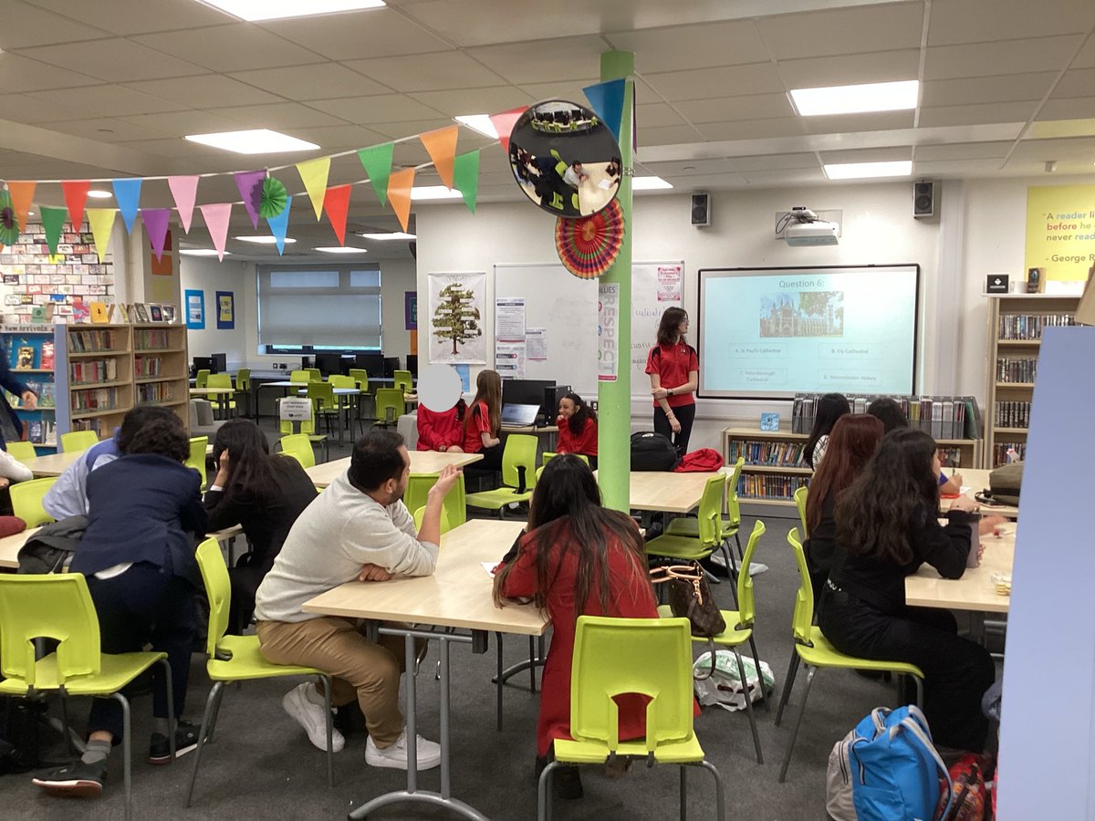CambourneVC's tweet photo. We loved hosting our Peruvian exchange students from Lord Bryon School in Arequipa! Highlights: delivering lessons on Peru at Jeavons Wood PS &amp; Monkfield Park PS; Yr11 Spanish speaking games; CamVC Yr10 British culture quiz; ComVC art workshop and a celebratory Peruvian evening! https://t.co/wdeIzqGiCp