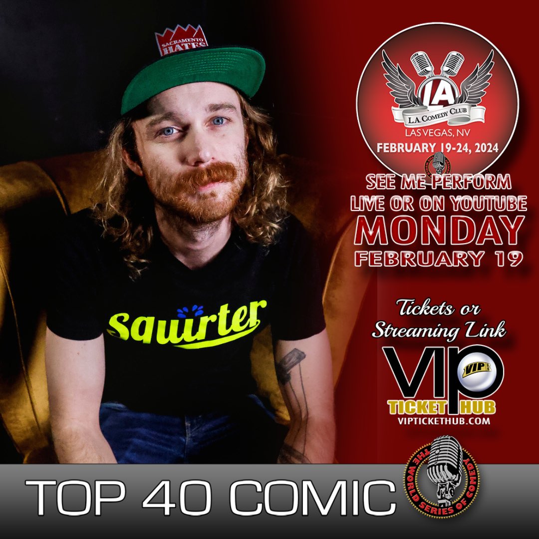 Tomorrow is the start of the World Series of Comedy. I’ll be performing the first day (tomorrow) at 6pm at the LA Comedy Club. You can come to the show FOR FREE! All you have to do is say you’re there to see Tanner Tuttle perform and you get in for free!