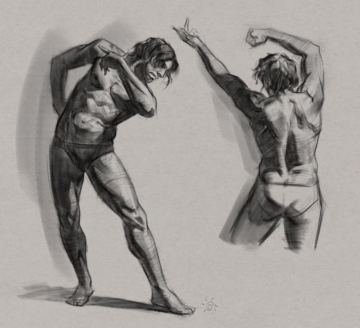 「figure drawings 」|Sunstark🌈のイラスト
