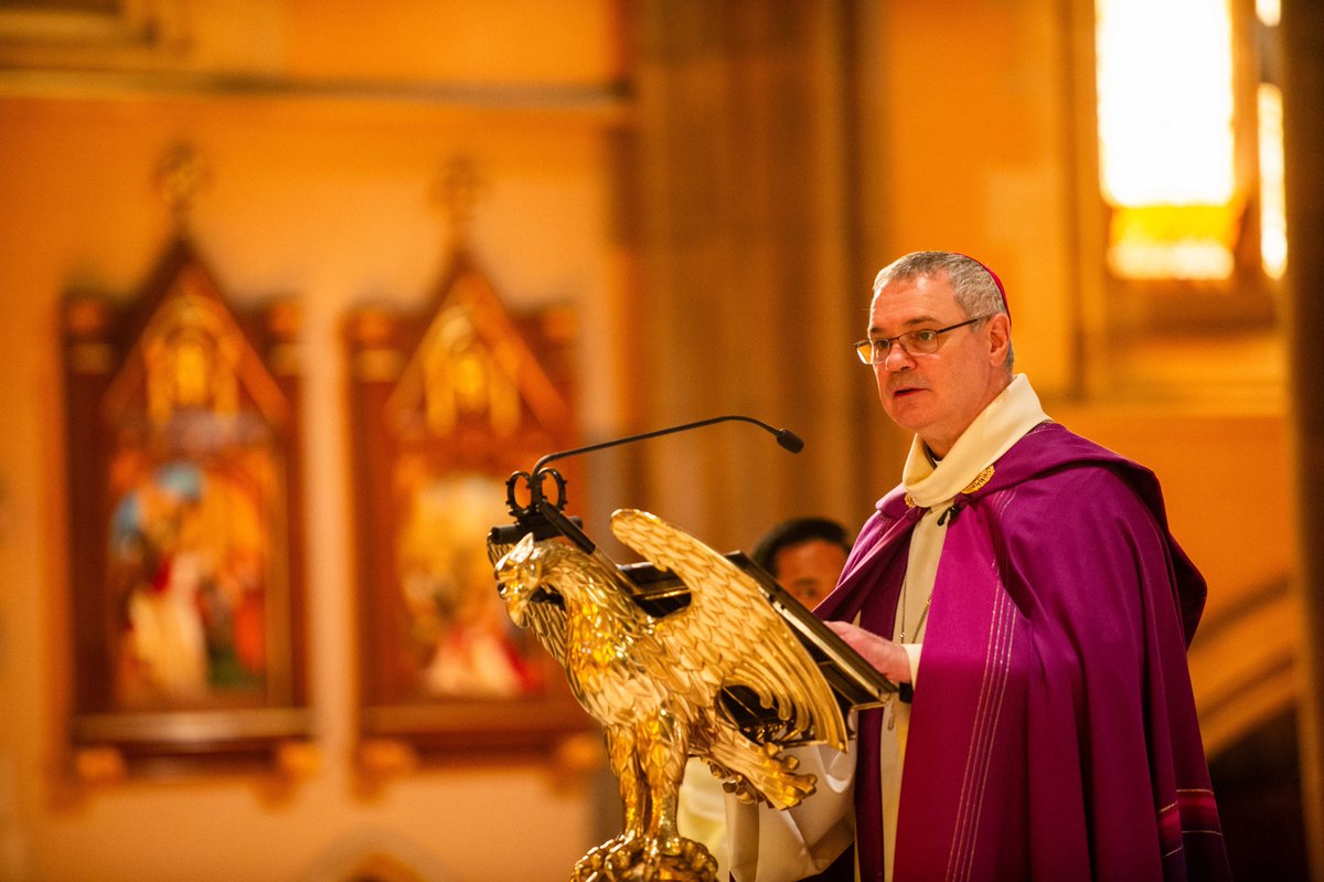 catholicmelb's tweet photo. Saying 'yes' to a life in Christ can be a deeply personal journey, but it's also one to be shared and celebrated by the wider faith community. And as @BishopComensoli said at this year's Rite of Election: 'You are not alone in faith!'🙏 Read more: https://t.co/CwwwlsK1dt https://t.co/0e6NtJdjlu