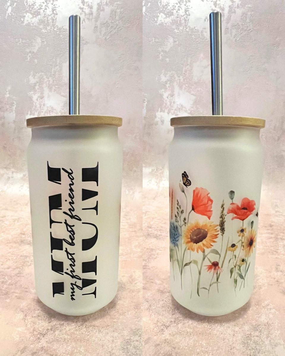 digideskva's tweet photo. Made this 18oz frosted glass tumbler today. Comes with a metal straw and bamboo lid. Now in my Etsy shop.
https://t.co/kZYtyjyegc https://t.co/eJw85drch5