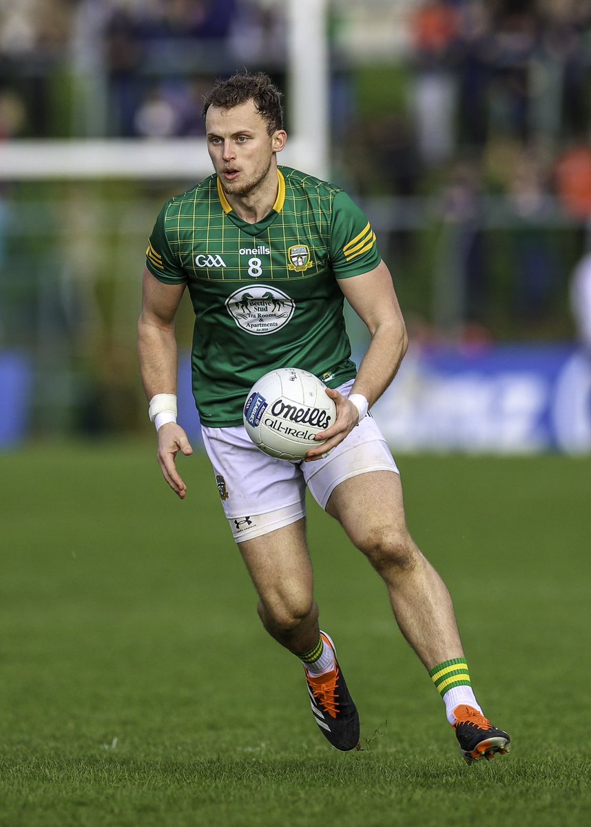 MeathGAA's tweet photo. On most weekends captaining your county to a vital Allianz Football League win would be the highlight, but this weekend the real highlight for Ronan Jones came earlier when he and his partner celebrated the birth of their baby boy.

Congratulations to you both.

📸: Paula Greif https://t.co/kzpwfZd6Fv