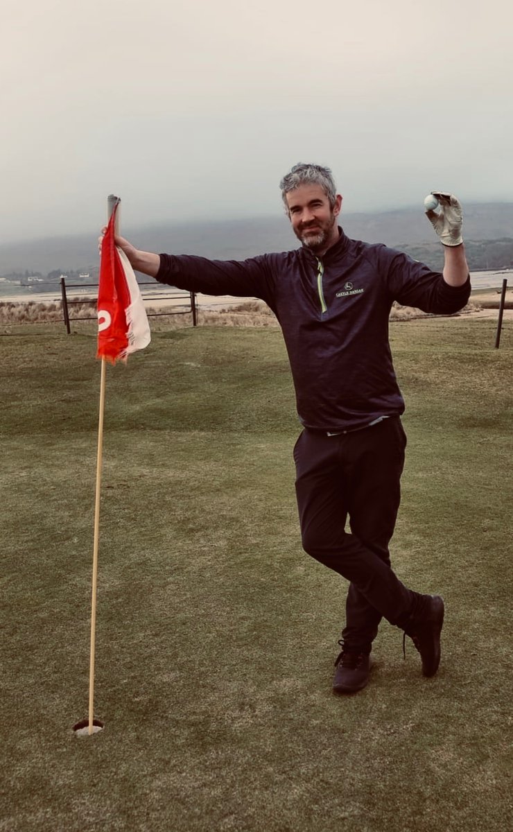 Off the bucket list First ever hole in one 17th Mulranny 💚❤️ #mulranny #mayo #golf #ireland