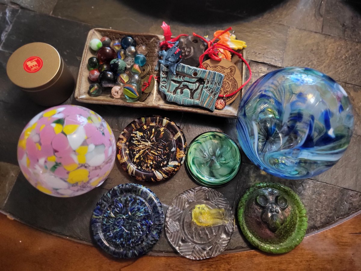 nhoober3's tweet photo. Our collection. Thinking we're going to re-hide one. 🤫 Which one will it be? #monkeyshines https://t.co/ORabXl32Rq