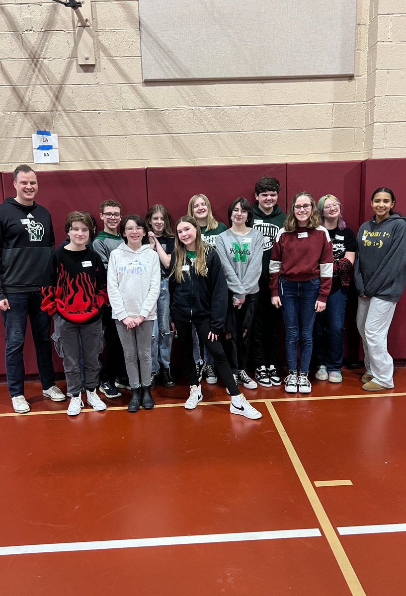 Our 7th &amp; 8th graders competed in the Power of the Pen district tournament.. The 7th grade placed 4th place overall! Daisy won 1st place(!), while Tori took home 10th. Ava won 3rd place in the 8th grade division. I’m so proud of this group; I love being around them.. #goknights