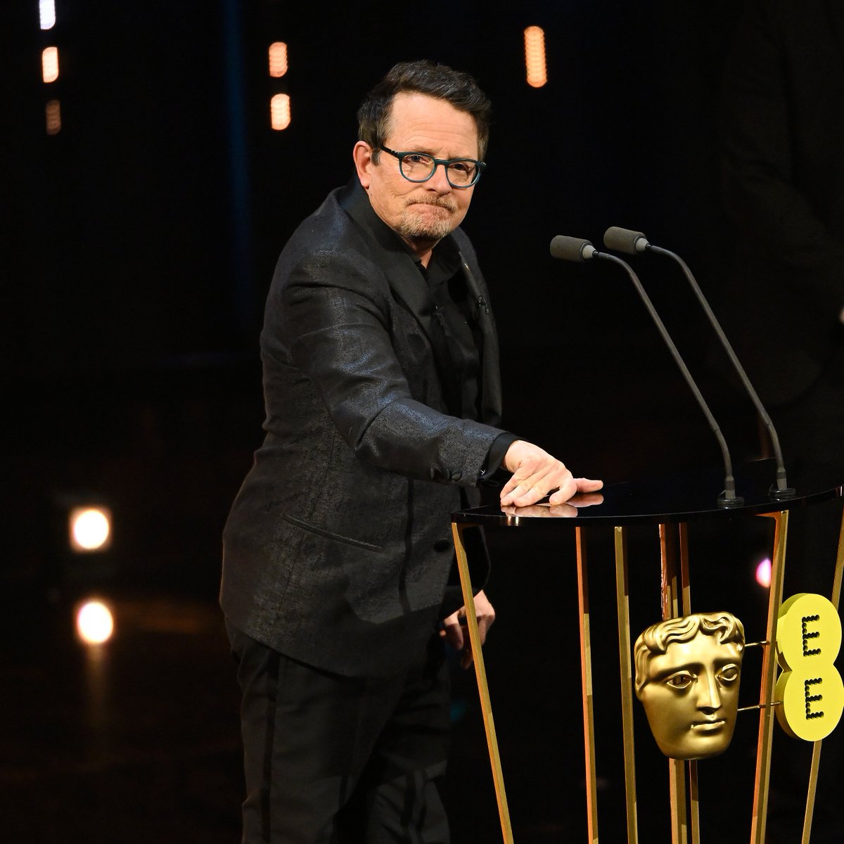 So much love for Michael J. Fox tonight at the #EEBAFTAs ❤️ 📸: Joe Maher/BAFTA/Getty Images for BAFTA