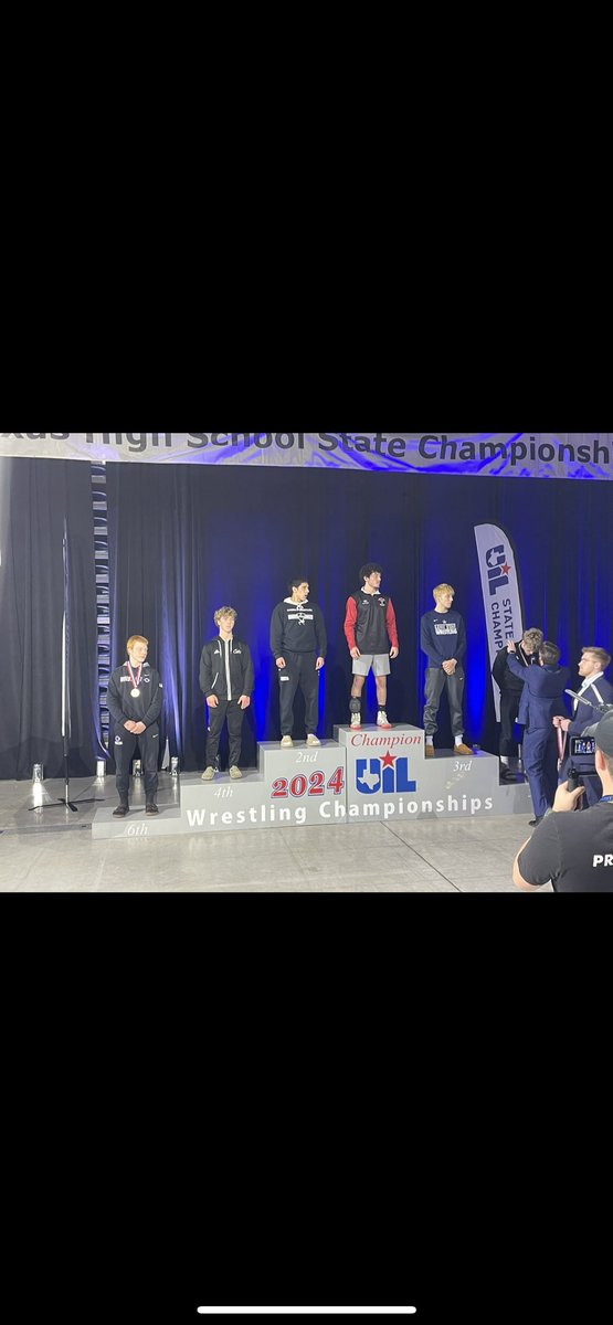 WHSTX_WRESTLING's tweet image. State Tournament Results:
Carter McLaughlin (@Carter2Mac )takes 4th in the 144’s
Josh Green (@joshgreen_09) takes 3rd in the 190’s🥉
@WHSTX_Athletics @BrandonOSports