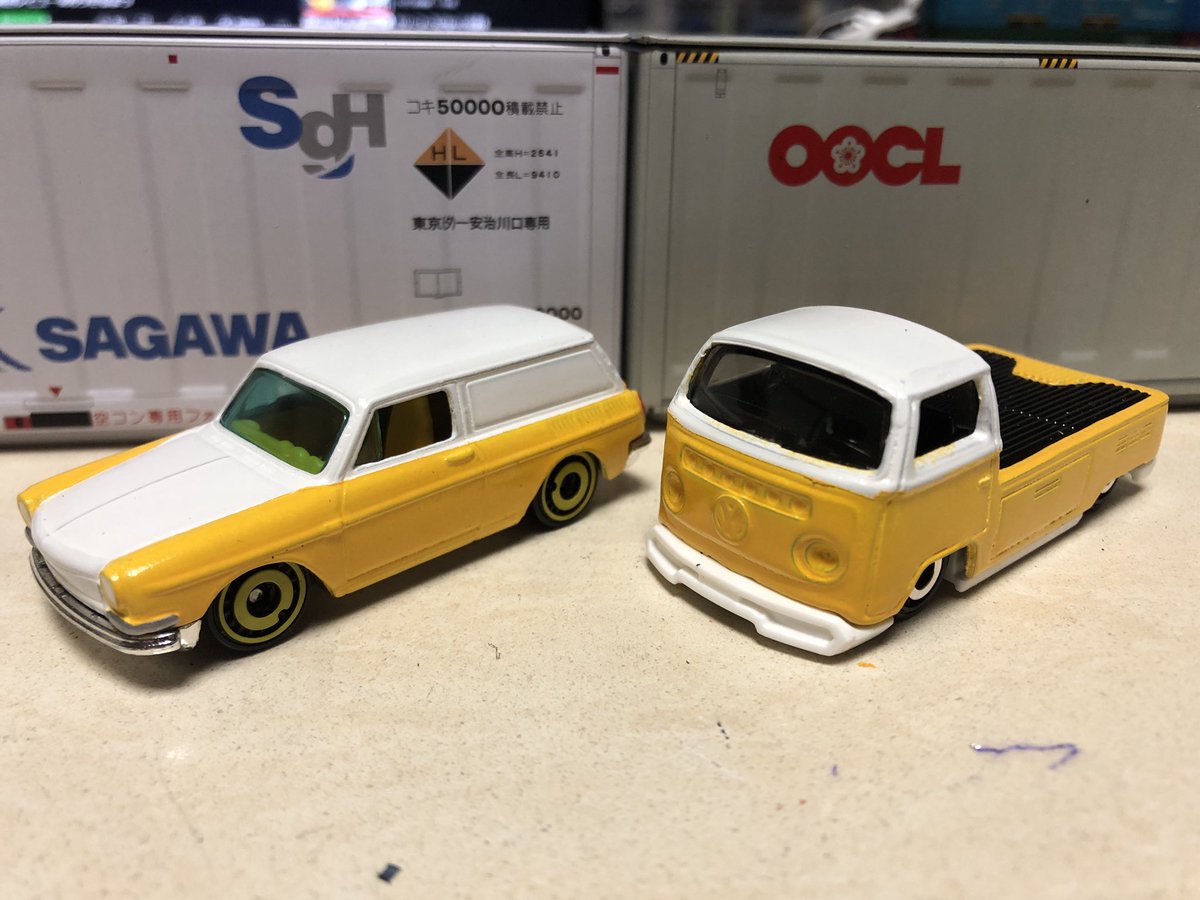 porschegmbh's tweet image. #ホットウィール  #HotWheels #type3  #variant HWスプリングアソート タイプ3バリアントをリペイント