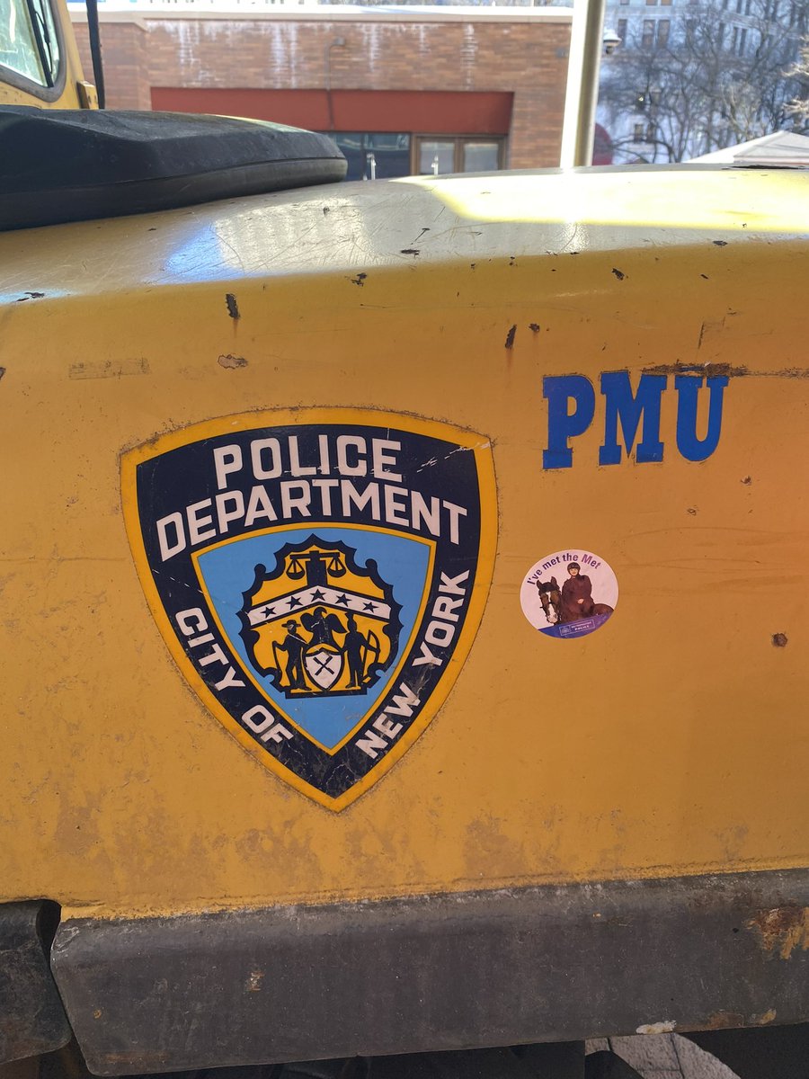 Huge thanks <a href="/NYPDnews/">NYPD NEWS</a> for being so great during our time in NYC. You’ve all made a lasting impression on our cadets. 

Finishing off with a visit to your HQ was great and the escort to the airport the icing on the cake! 

Left you one of our famous <a href="/metpoliceuk/">Metropolitan Police</a> stickers at HQ 🤭