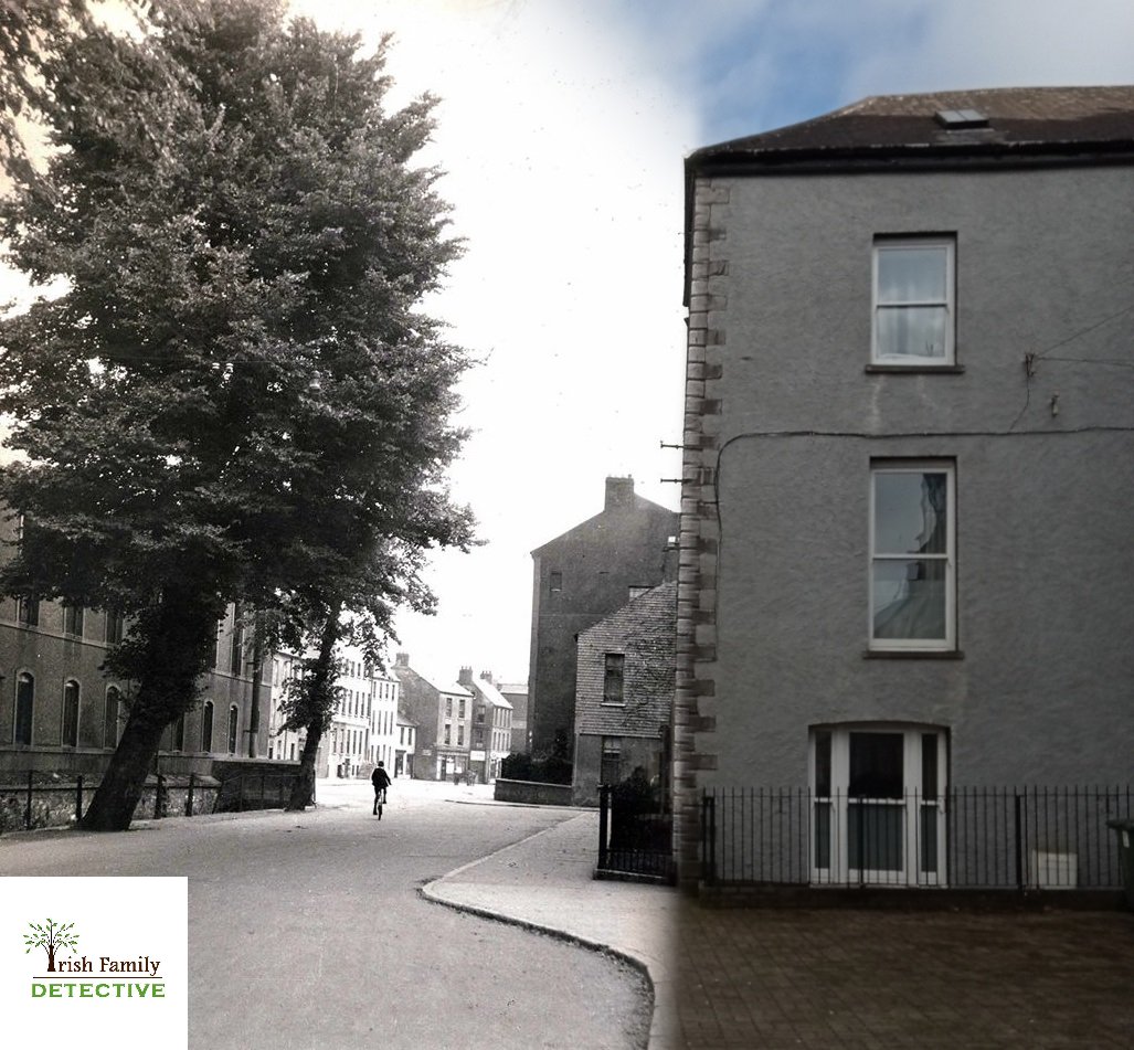 Timewarp of Sheares Street & Mardyke #Cork then (1940) & now  (2023) #LoveCork #PureCork #CorkLike #TimewarpCork 📸Capuchin Archives  irishfamilydetective.ie/timewarp