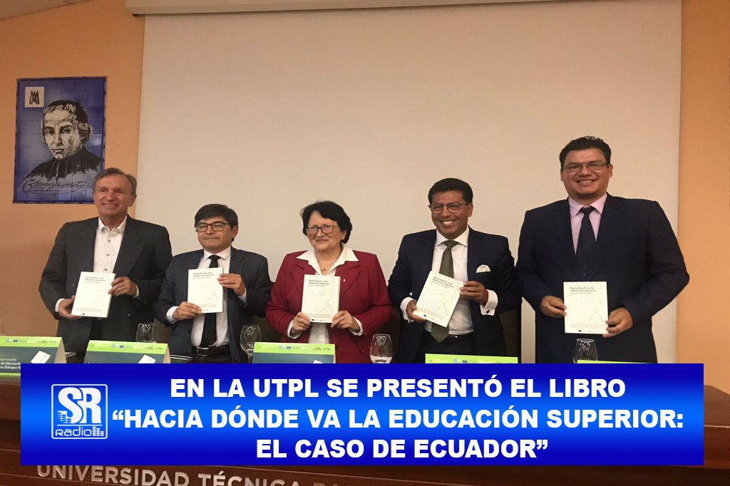 srradioEc's tweet image. EN LA UTPL SE PRESENTÓ EL LIBRO “HACIA DÓNDE VA LA EDUCACIÓN SUPERIOR: EL CASO DE ECUADOR” srradio.com.ec/cya0