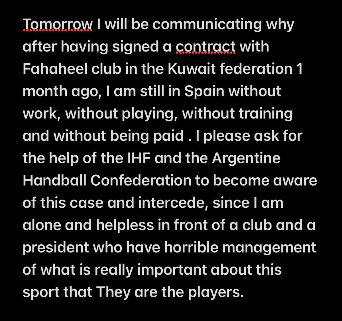 fedepizarro03's tweet photo. @ihf_info @KHAkuwait @CAHandball @DargelMARCA @marca @jotamrinaldi @hernandelorenzi @handballde1era @CarmendeWeert @FAHAHEEL_CLUB @HamadAldabbous https://t.co/uAbZtvT0ta
