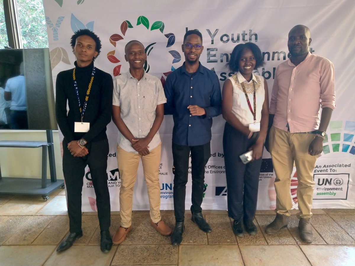 brian_muuo_'s tweet photo. Exciting insights at the Global Youth Environmental Assembly by @cymgunep in Nairobi before #UNEA6 Youth leaders passionately discussed climate solutions and sustainable practices that empowered and inspired to drive positive change it was a good platform to network. #GYEA #UNEA6 https://t.co/SaQcIbBJg9