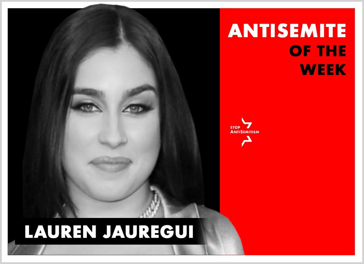 StopAntisemites's tweet photo. Lauren Jauregui, the lesser-known member in the girl band sensation Fifth Harmony, has drawn significant controversy for her vocal expressions of hateful rhetoric. For example: 

👉🏽 In the wake of the October 7th massacre, Jauregui has denied the atrocities carried out by Hamas.

👉🏽 Not only has the D-list artist denied the atrocities of October 7th, she has openly defends terrorism

👉🏽 The one-time star has shared a plethora of dangerous antisemitic speech that violates the International Holocaust Remembrance Alliance's (IHRA) definition of antisemitism including suggesting Israel "runs this place [America]."

More here and how you can help: https://t.co/opayulQSxa