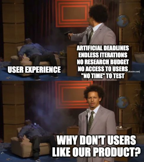 DougCollinsUX's tweet photo. It's a complete mystery. #UX #design https://t.co/rYUgbTzcVr