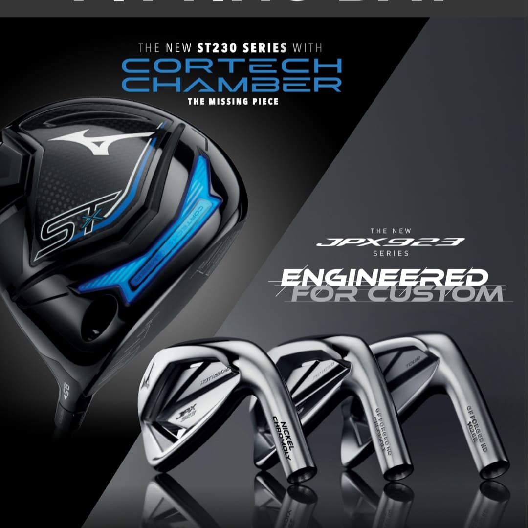 Mizuno Custom fitting event, Thursday 7th of March, WR9 7JB
Book your fitting at our pro shop