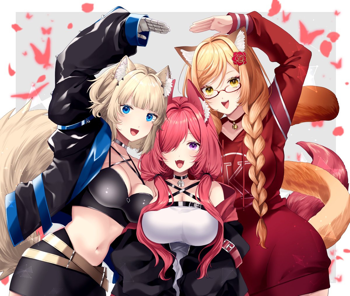 MiaMiette_'s tweet photo. ✨A trio of cuties
I love these two cuties so much! @Targ_OS & @Shieorie
I'm so grateful for how safe and healthy I feel talking to them and confiding in both of them ♥
🎨: mintxnao
#Vtuber | #KyoPics | #ShioriArt https://t.co/SgEWaMkdVa