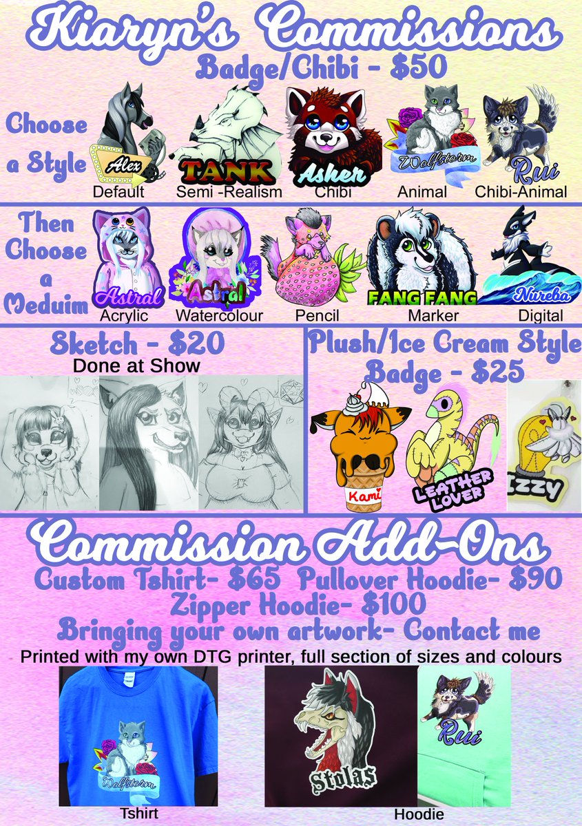 Kiarynka's tweet photo. Hey @VancouFUR  attendees,  I have my presale comm open! I'll be in the artist alley for Saturday and Sunday for pick up, but I'll be around the whole convention if you would like to have it picked up sooner! Message me if you would like one! #vancoufur #vancoufur2024 https://t.co/6BklAwEeJM