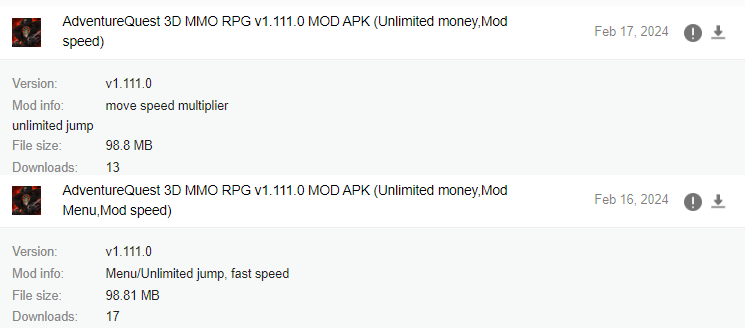 randomgame37458's tweet photo. This is what my friend showed me and there are people working on actively making hacks for the game PC and a lot for mobile this makes the March 8, 2023  effort they did kind of go down the drain and apparently the assets are also being stolen At least that's what I'm told #AQ3D https://t.co/Pf9dBBfB5O