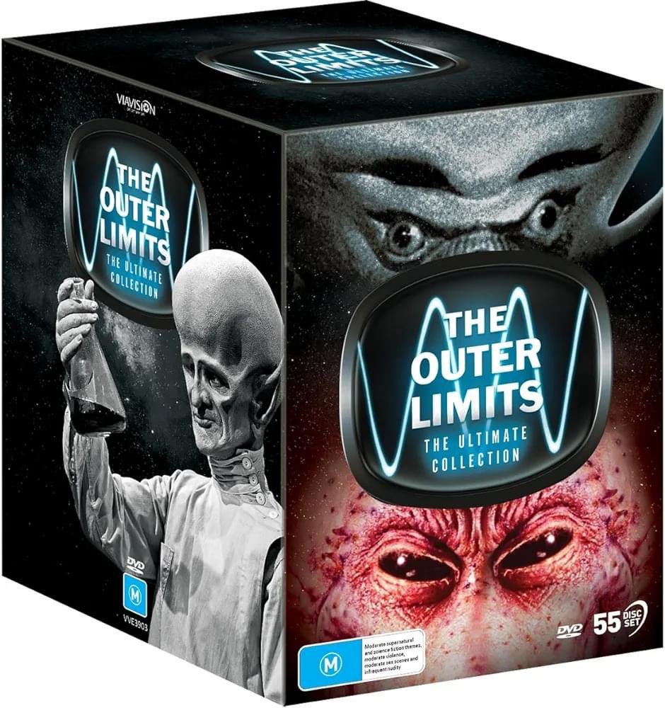 Boy, I sure wish I could obtain this handsome-looking collection from the Australia, but it looks like it doesn’t ship to the U.S..
 #bummerville #outerlimits #theouterlimits