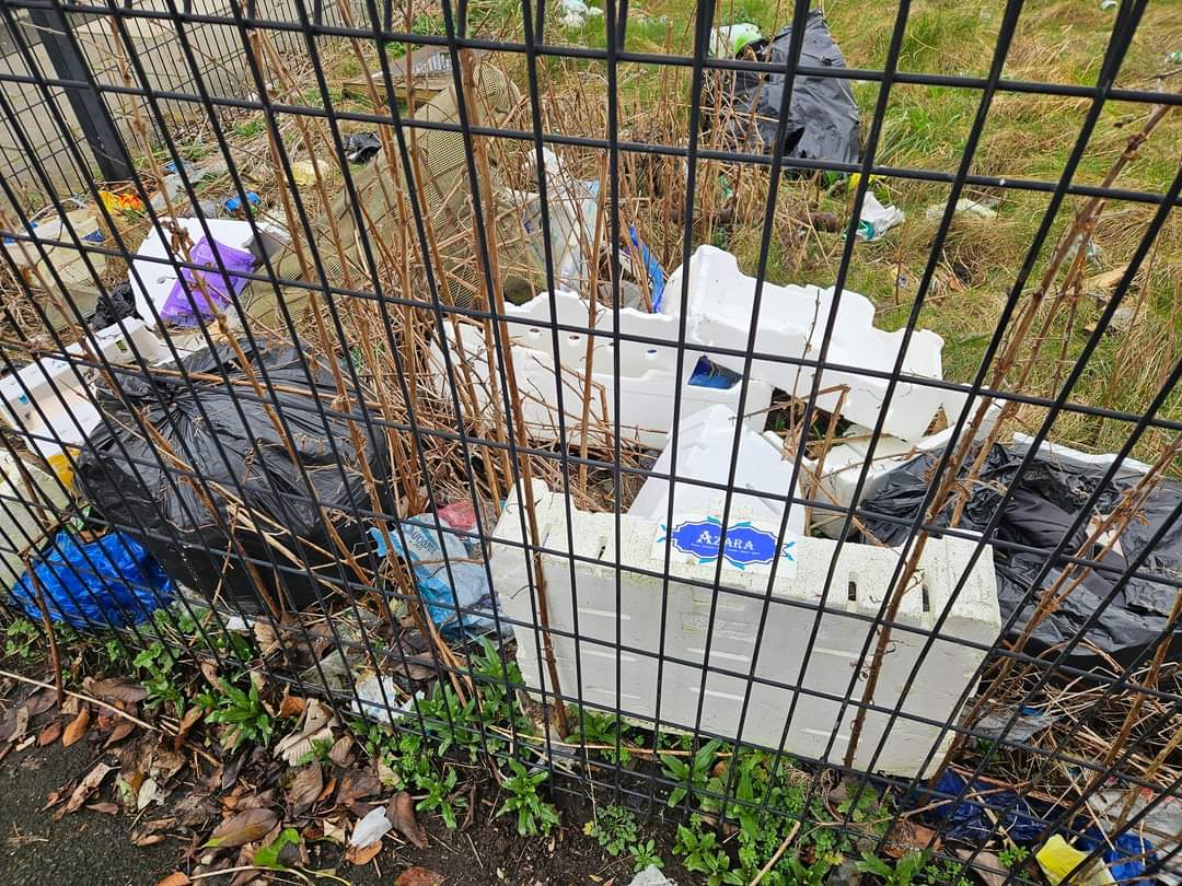 More rubbish being dumped in Berkley St.  Who owns this site? Don't they have a responsibility to make sure its secure, which it isn't? Why do residents have to live around this?  It clearly isn't getting reported.  

Action is needed ASAP.
