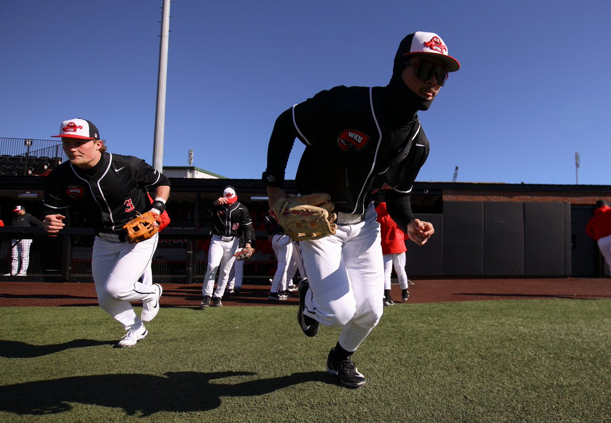 WKUSportsPics's tweet photo. .@WKU_Baseball sweeps the doubleheader against Bradley on Saturday.
#GoTops #JustWin #Grit #WhateveritTakes #TopsTogether #TopsOnTop #photogrind
Game 1 ๐ธ's : https://t.co/qFMB775CmJ
Game 2 ๐ธ's : https://t.co/NC5DNGm2X8 https://t.co/tllynTU6SG