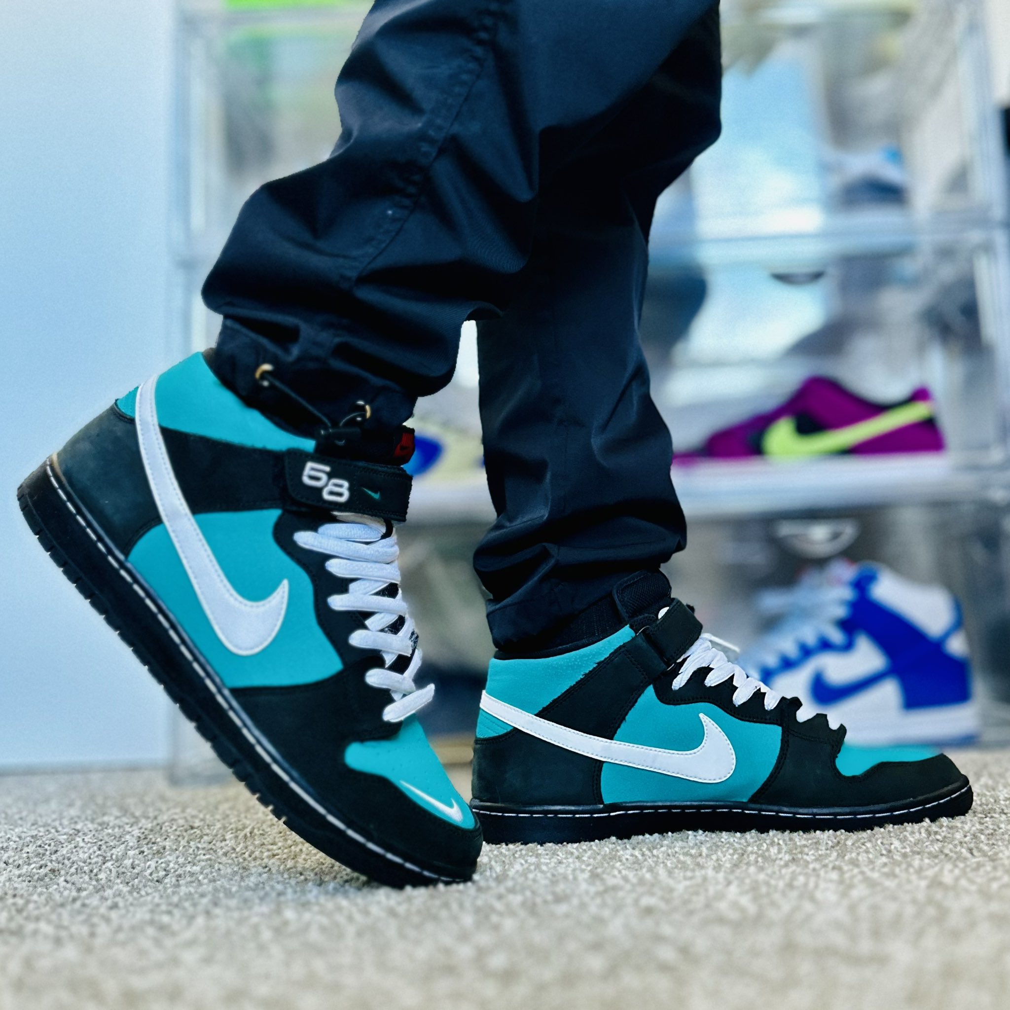 Nike sb dunk mid pro iso 'griffey' hot sale
