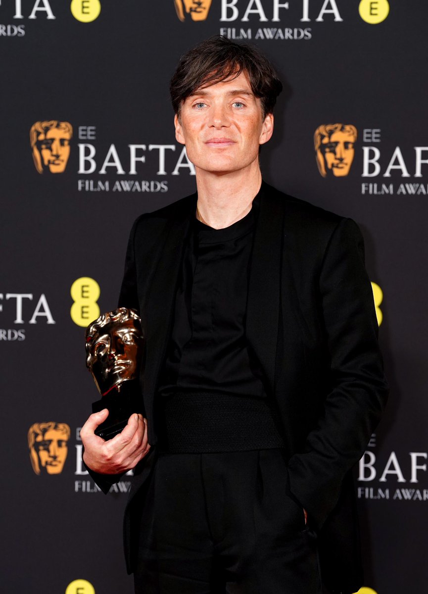 Cillian Murphy on becoming the first Irish-born performer to win the film BAFTA for Best Actor.

“I’m a really proud Irish man.. it means a lot to be Irish.. should I sing a rebel song?”