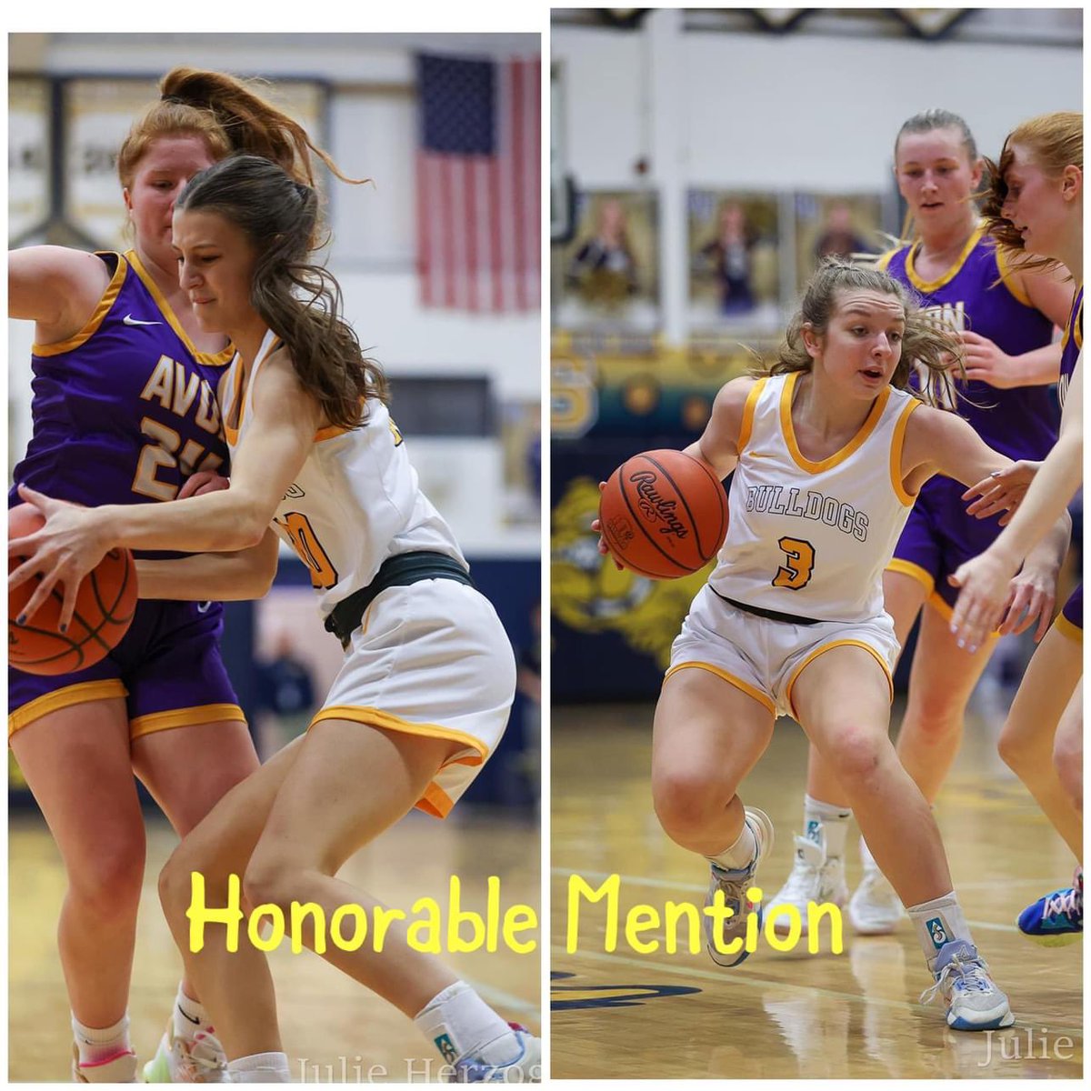 Congratulations to the girls basketball team who had six players receive All SWC conference honors:
Danielle Cameron and Maddie Cerovac- 1st team
Jessica Wolanin and Jesse Simon- 2nd team
Emily Scina and Avery DeLisio- HM