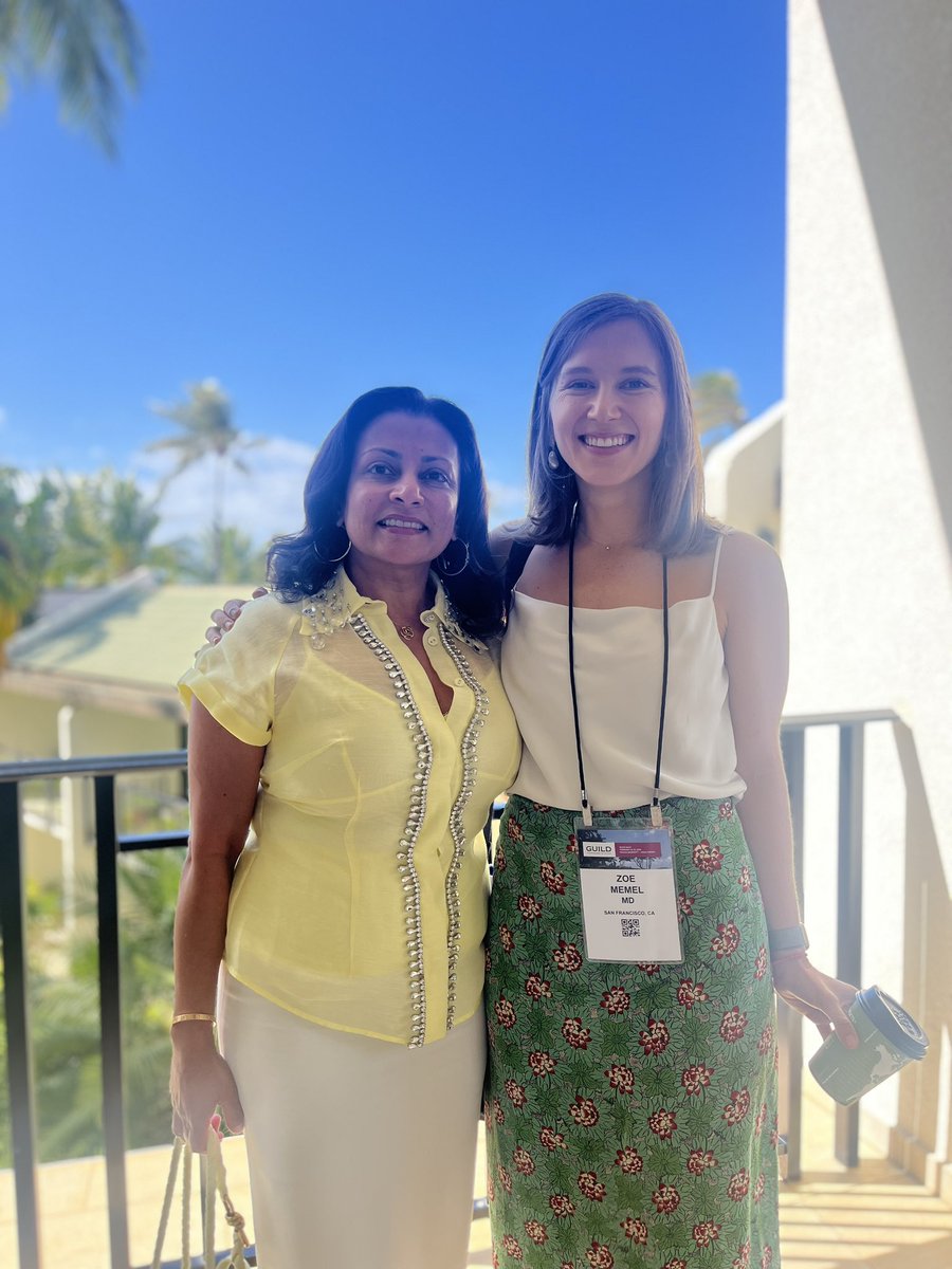 So grateful for <a href="/UmaMahadevanIBD/">Uma Mahadevan</a> incredible clinical mentorship this year as her IBD continuity clinic fellow. Not only is she an excellent &amp; compassionate IBD Doc but she knows how to host a fantastic GI conference 🌺🌅<a href="/GuildConference/">GUILD Conference</a> <a href="/UCSFGIfellows/">UCSF Gastroenterology Fellowship</a> <a href="/UCSFHospitals/">UCSF Health</a>