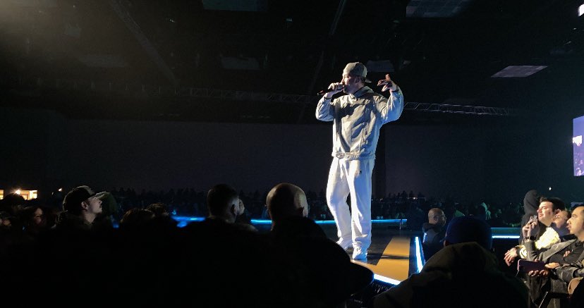 317lindquist's tweet photo. Opening the @NBAAllStar Lil Wayne show: Indiana rapper @KidQuill. #AllStarAccess https://t.co/kiQfnYeMNS