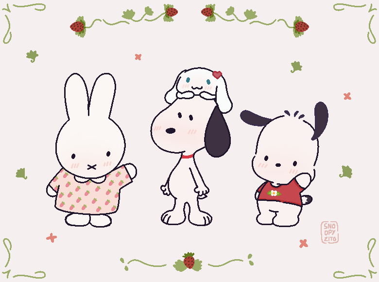 snoopyzito's tweet photo. friends :pp https://t.co/LaZTdFUwlt