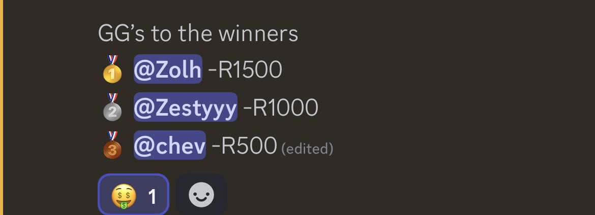 Ch3v_'s tweet photo. 3rd in the @SyncableZA BR Trios tournament, ggs. #CODZA https://t.co/sGQie8lK6H