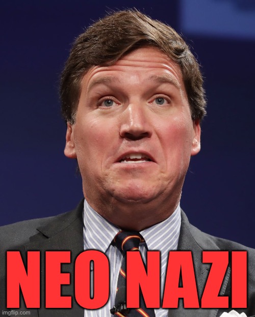 I'VE HEARD UGLY NAZI #TUCKERCARLSON SAYING STNG STOMACH TURNING 'I DON'T CARE IF #PUTIN KILLED #NAVALNY, ACTUALLY I LOVED THAT, A LEADER MUST KILL EVERYONE NOT UNDER HIS SHOES'. ASSASSIN FASCIST #TUCKERCARLSON'S SON OF MOST NAZI CIA AGENT EVER SEEN: MASS MURDERER #RICHARDCARLSON!