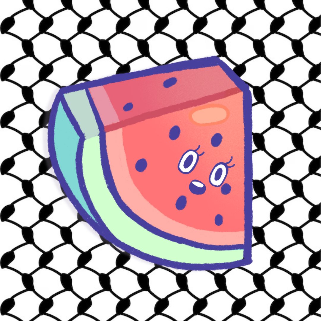abellehayford's tweet photo. Fundraising stickers for Palestine available in my shop now🍉🇵🇸

100% of profit will go to @CareForGaza  and @PiousProjects https://t.co/viAVJY8mwn