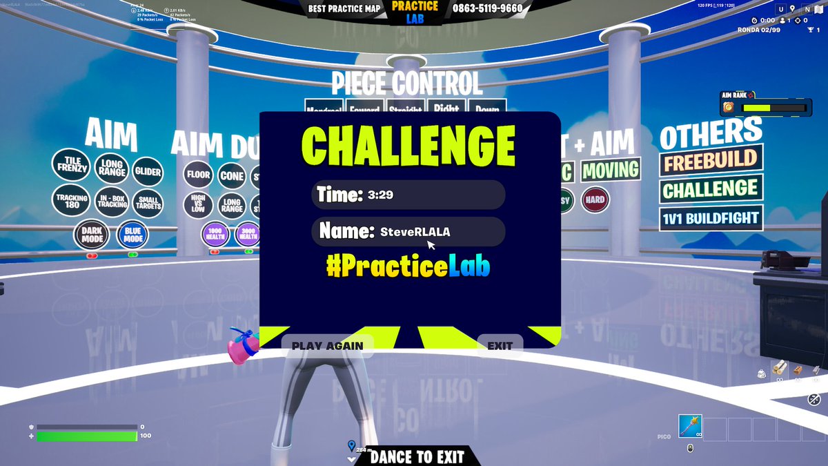 Fernand92520702's tweet image. @suja_gg #PracticeLab Aquí esta mi tempo en el mapa 👌