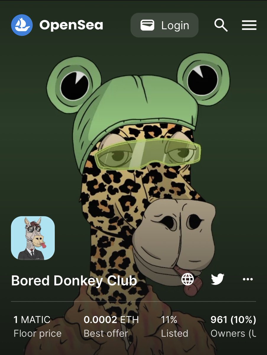 Bored Donkey Club tweet media