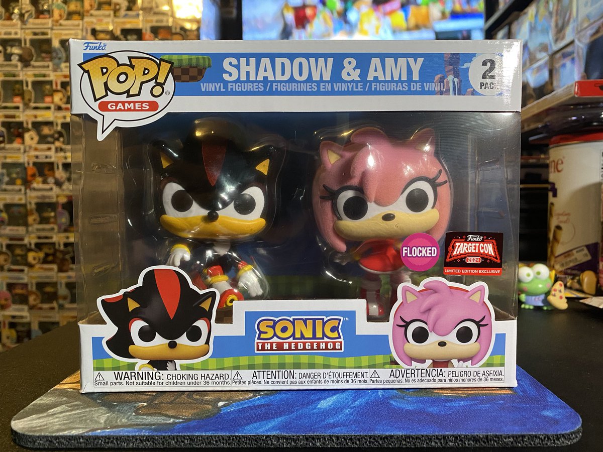 STTsupra's tweet photo. Sonic Knuckles, Shadow and Amy. #funko #FunkoPop #sonic #targetcon2024 #targetcon2022 #funkoflocked @DisTrackers @funkofinderz @FunkoPOPsNews https://t.co/1MOhI6DLOo