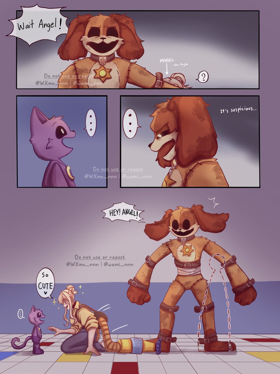 WXmx_nnn's tweet photo. They meet a cartoon version of each other.🤲🏻✨

Eng ver.🫶🏻✨

#catnap #dogday #oc #PoppyPlaytime #PoppyPlaytimeChapter3 #PoppyPlaytime3fanart https://t.co/cHhJzzX4ue