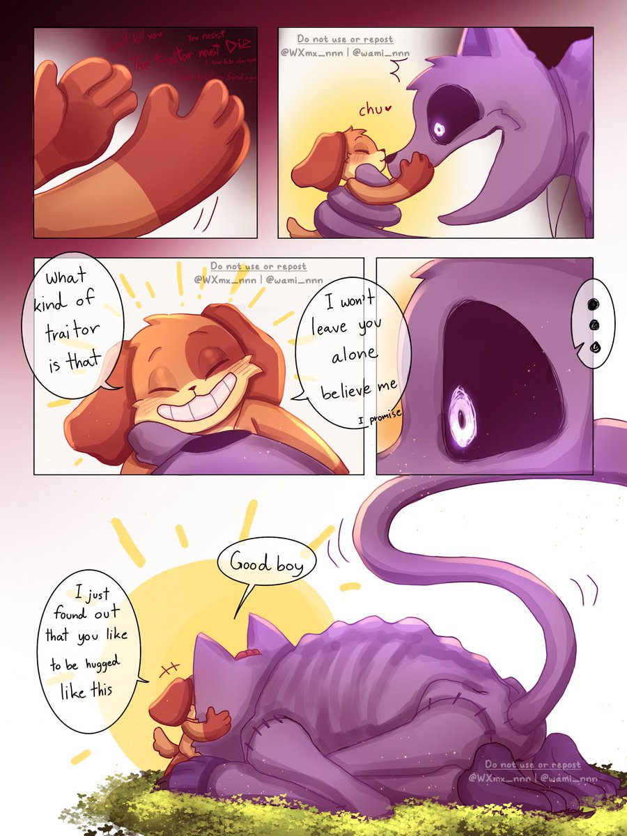 WXmx_nnn's tweet photo. They meet a cartoon version of each other.🤲🏻✨

Eng ver.🫶🏻✨

#catnap #dogday #oc #PoppyPlaytime #PoppyPlaytimeChapter3 #PoppyPlaytime3fanart https://t.co/cHhJzzX4ue