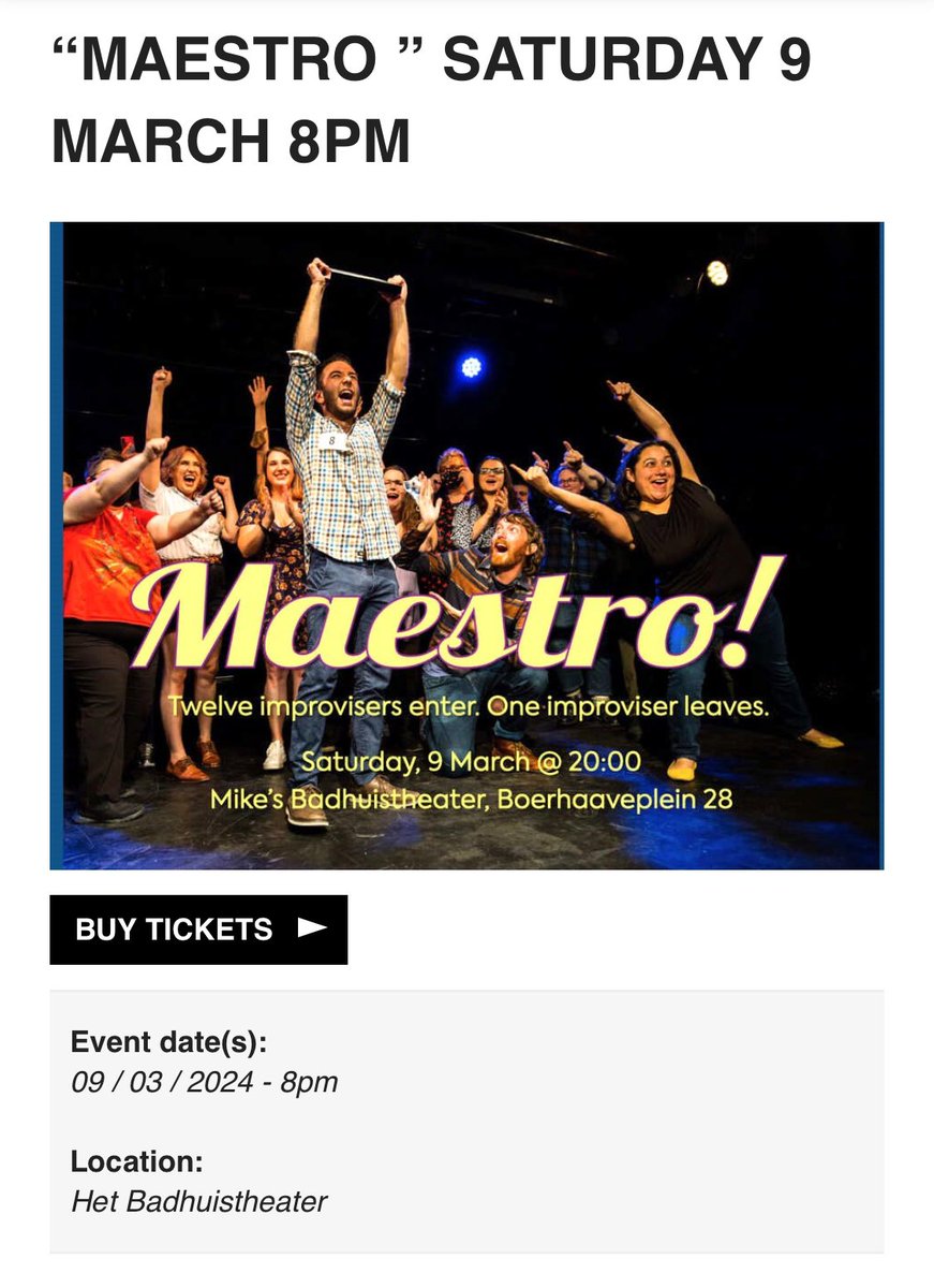 Lululightning's tweet photo. 9.3.2024 "Maestro" is playing
at our Mike's #Badhuistheater #Amsterdam for more info/tickets see https://t.co/ZsQnogiuKn π #amsterdamevent #amsterdamtheater #amsterdamshow #iamsterdam #englishtheateramsterdam #amsterdamenglishtheater https://t.co/AUGVMK1B88
