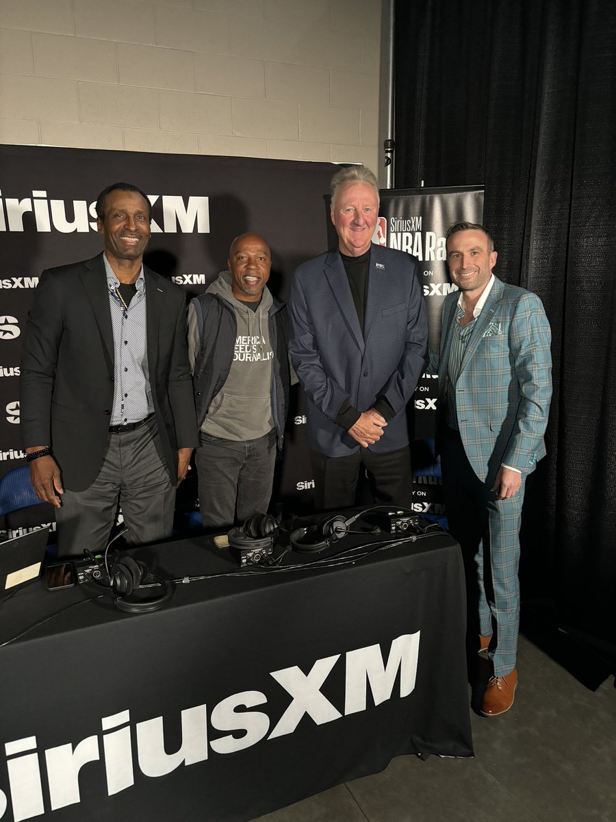 Justin Termine (@termineradio) on Twitter photo Great weekend in Indianapolis capped by our interview with Larry.
Go back & listen on <a href="/SiriusXMNBA/">SiriusXM NBA Radio</a> with a free preview from the link below:
sxm.app.link/NBAAllStar2024⦠Great weekend in Indianapolis capped by our interview with Larry.
Go back & listen on <a href="/SiriusXMNBA/">SiriusXM NBA Radio</a> with a free preview from the link below:
sxm.app.link/NBAAllStar2024ā¦
