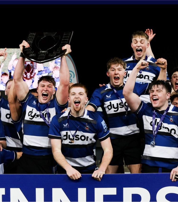 MonktonEddy's tweet photo. Congratulations to Callum, playing his part for @BathRugby in their Premiership Rugby U18 academy league title this evening.
#MonktonSport #MonktonEddy https://t.co/hV28hgy6KT