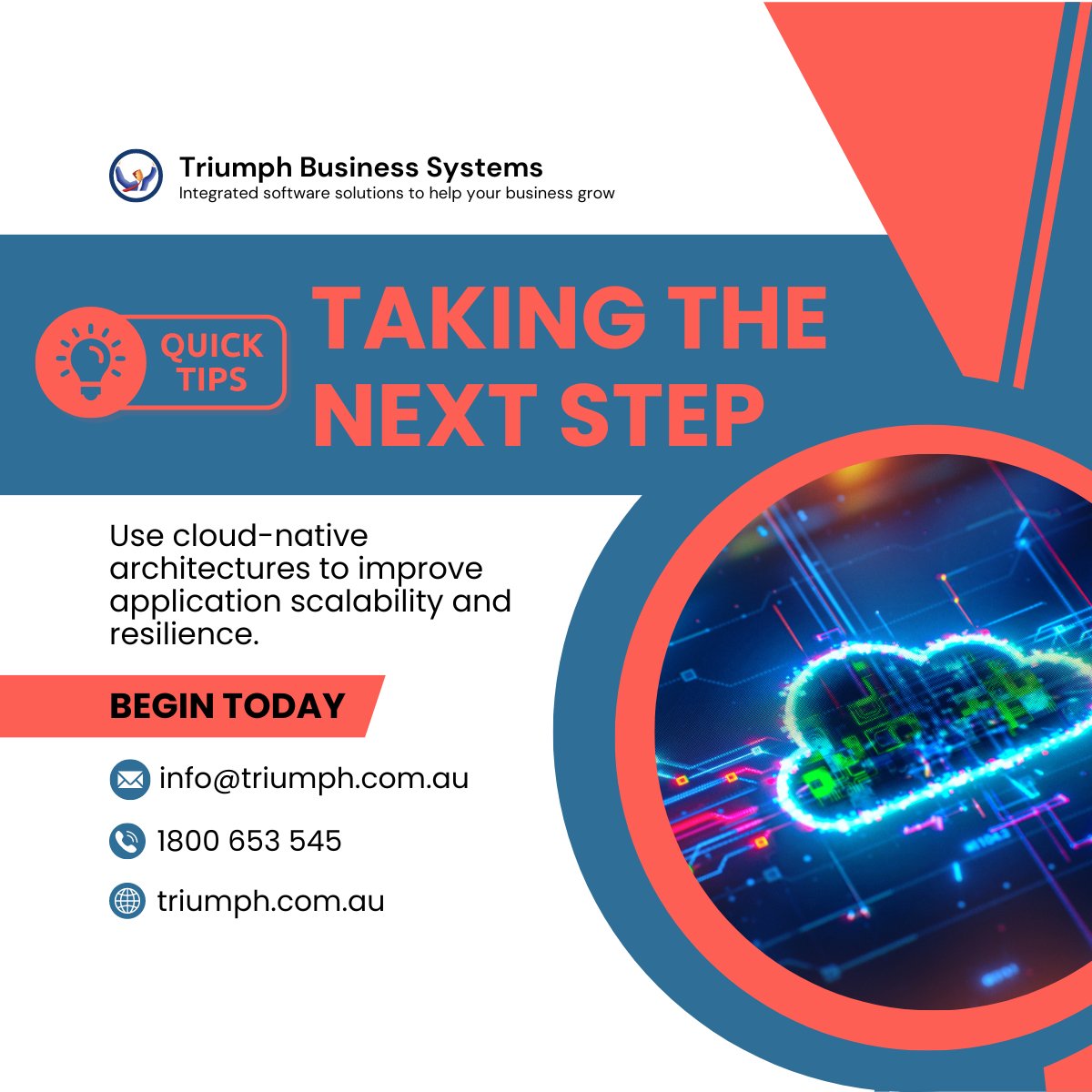 TriumphSoftware's tweet image. Transform Your Business Today: 
triumph.com.au/contact-us/ 💻

#enterprisetechnology #erptechnology #digitalinnovation #businesstransformation #businesstechnology #digitaltransformation