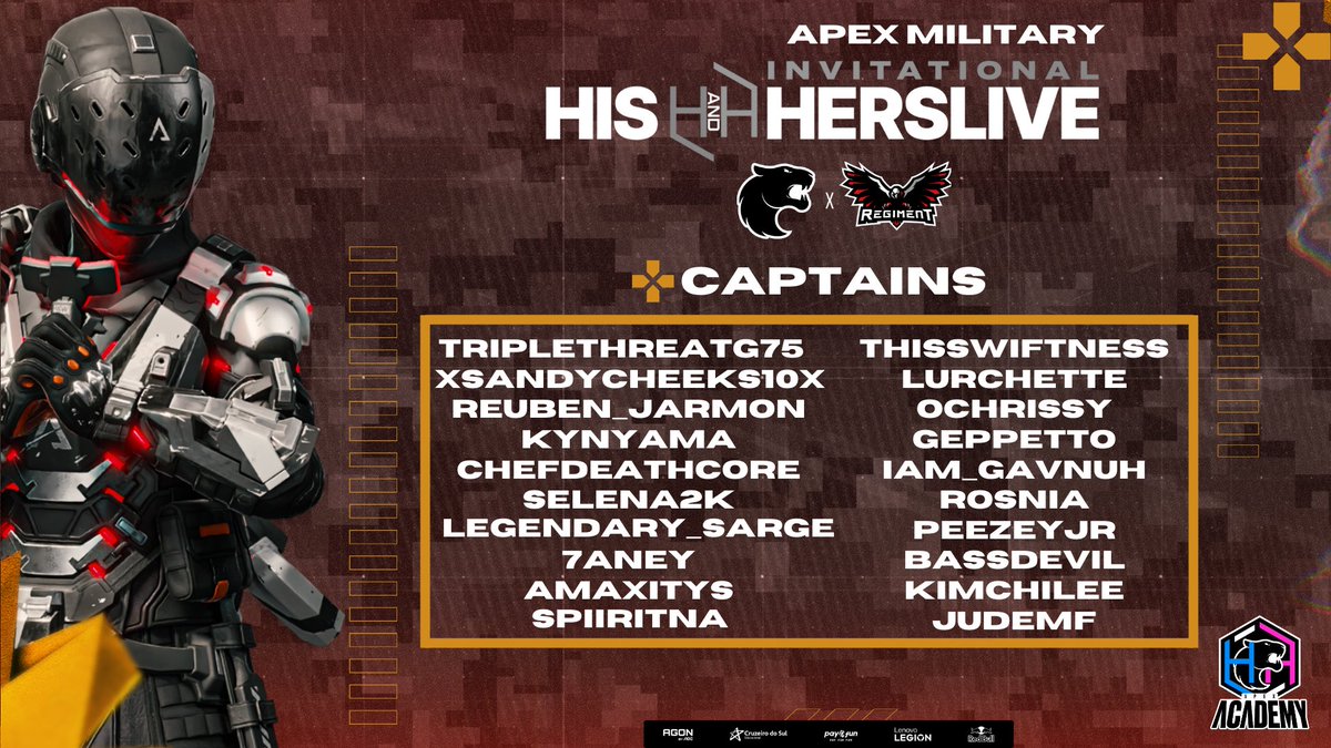 Apex Military Invitational $1,000 
Tonight 8pm EST

This will be our 400th <a href="/PlayApex/">Apex Legends</a> tournament that we've hosted!!!!!!!!!!!!!!!!!!!!!!!!!!!!!!!!!!!!!!!!!