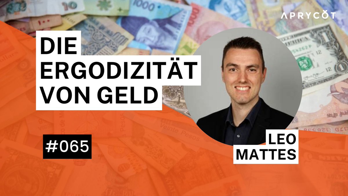 🎙️ Die Bitcoin Lesestunde #65 ist ab sofort für Euch verfügbar!

‘’Die Ergodizität von Geld’’ von <a href="/lemalive/">Leo Mattes</a>

Danke an <a href="/MmeT_21/">marie</a>  🙏

Viel Spaß beim Zuhören 🎧

#Bitcoin

🔗Spotify:
podcasters.spotify.com/pod/show/apryc…

🔗Youtube:
youtu.be/yxJ4dNJ6ajk